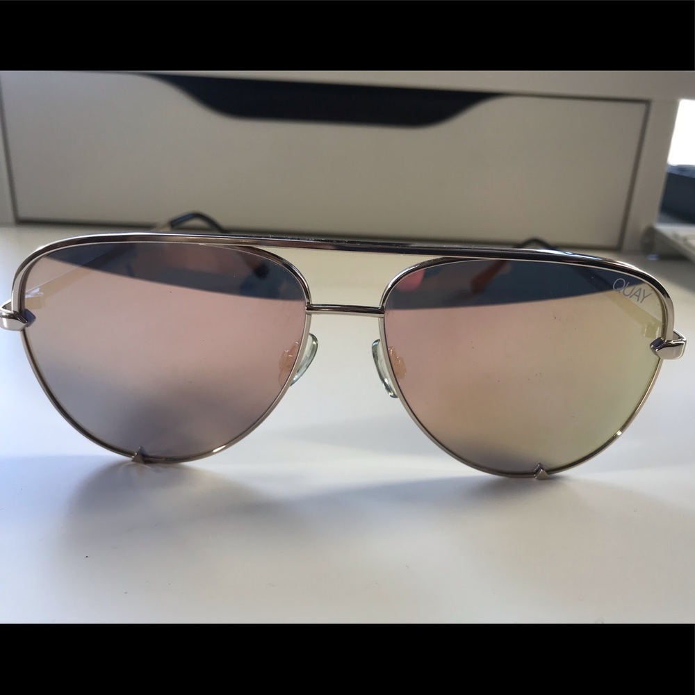 Quay Women’s X Desi Perkins Gold Aviators